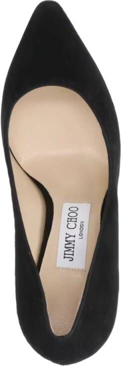 Jimmy Choo Hoge hakken "Romy 85" Pumps Black in zwart