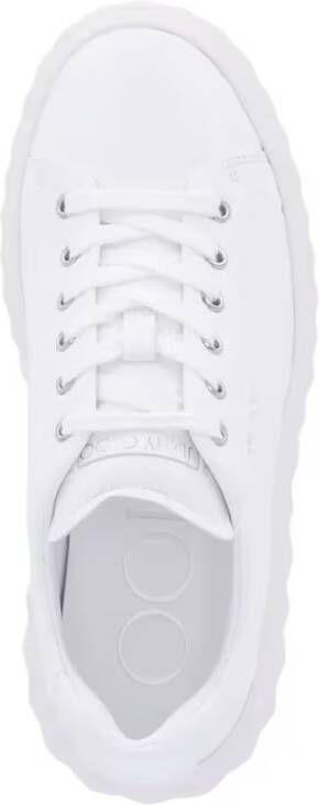 Jimmy Choo Low-Top Sneakers "Diamond Light Maxi F" Sneakers – White in wit