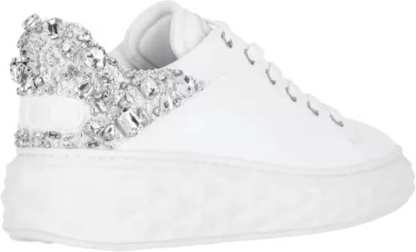 Jimmy Choo Low-Top Sneakers "Diamond Maxi F Ii" Sneakers – White in wit