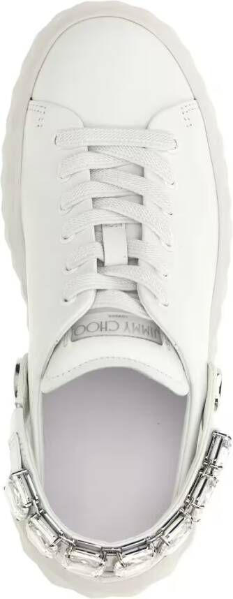 Jimmy Choo Low-Top Sneakers 'Diamond Sling' Sneakers in wit