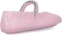 Jimmy Choo "Mary Jane Jelly" Ballerinas – Pink in roze - Thumbnail 2