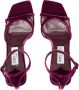 Jimmy Choo Sandalen 95mm Heeled Sandals in paars - Thumbnail 3