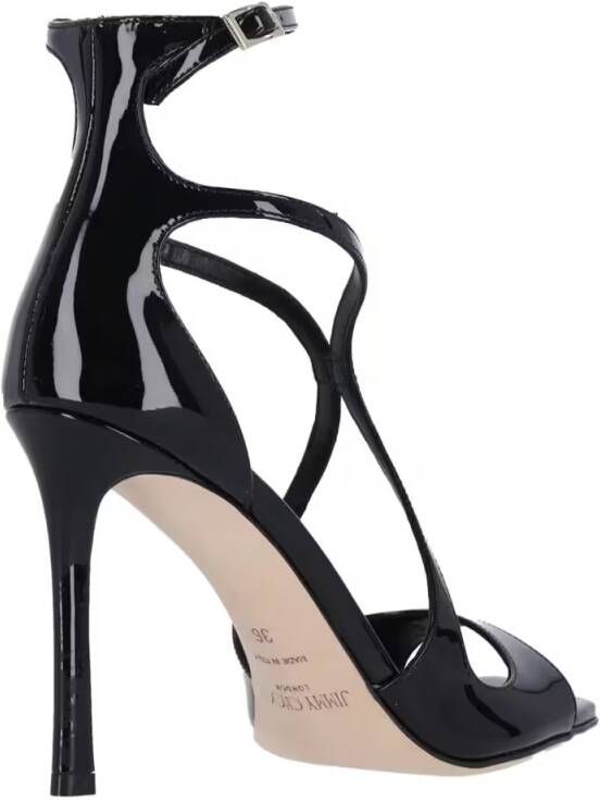 Jimmy Choo Sandalen "Azia 95" Sandals – Black in zwart