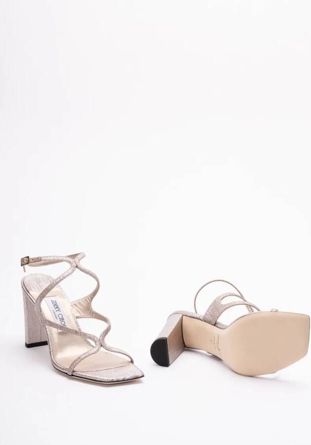 Jimmy Choo Sandalen `Azie 85` in beige