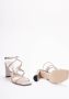 Jimmy Choo Sandalen `Azie 85` in beige - Thumbnail 2