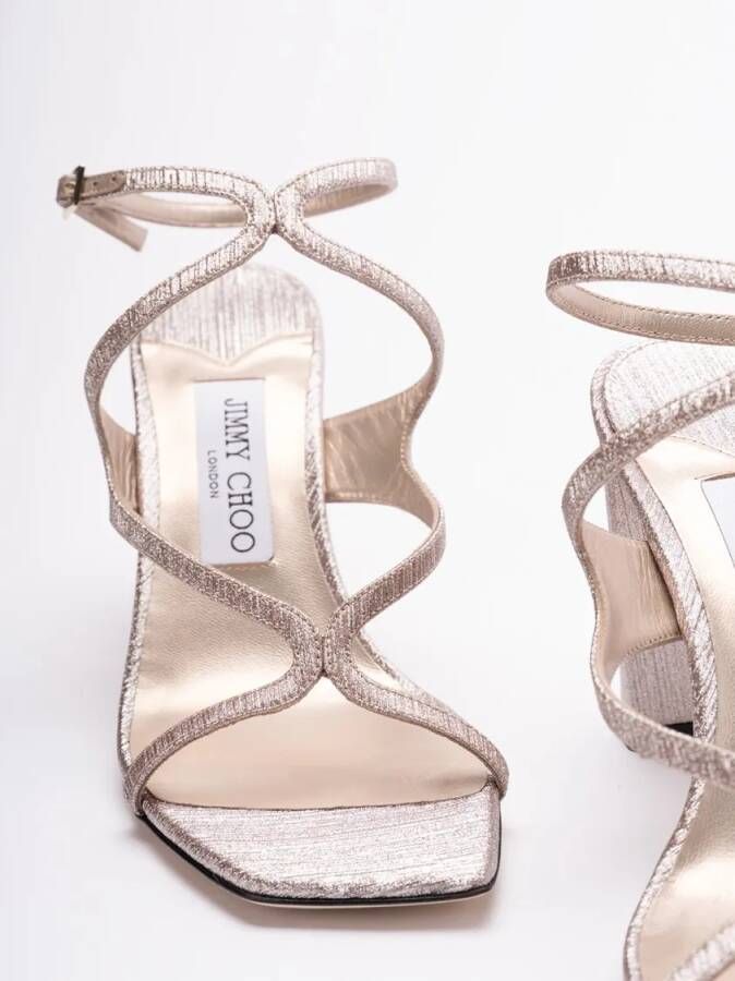 Jimmy Choo Sandalen `Azie 85` in beige