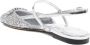 Jimmy Choo Sandalen Round Toe Slingback Sandals in zilver - Thumbnail 2