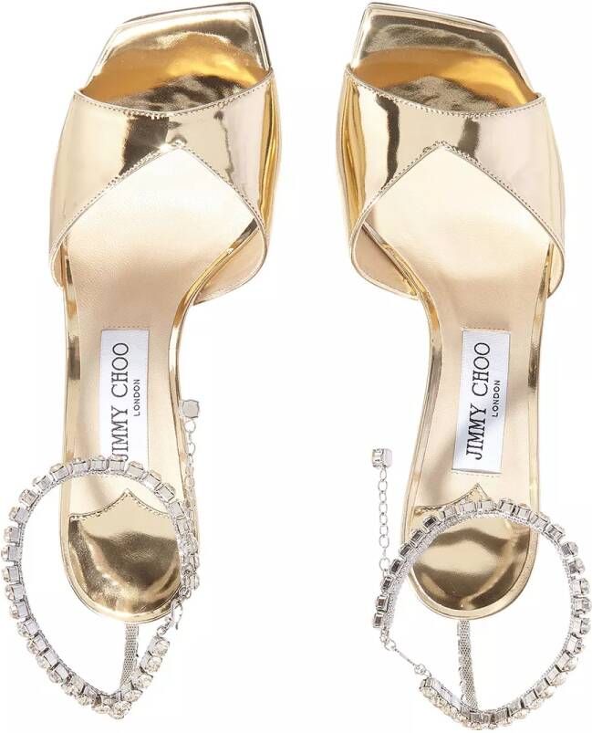 Jimmy Choo Sandalen Saeda 100 Sandals in goud