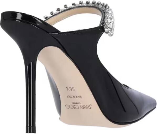 Jimmy Choo Slippers & Mules "Bing 100" Mules – Black in zwart