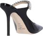 Jimmy Choo Slippers & Mules "Bing 100" Mules – Black in zwart - Thumbnail 2