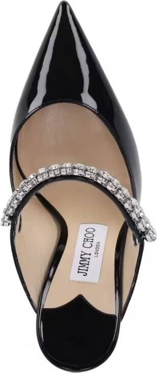 Jimmy Choo Slippers & Mules "Bing 100" Mules – Black in zwart