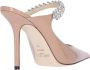 Jimmy Choo Slippers & Mules "Bing 100" Mules – Pink in roze - Thumbnail 2