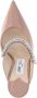 Jimmy Choo Slippers & Mules "Bing 100" Mules – Pink in roze - Thumbnail 3