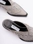 Jimmy Choo Slippers & Mules `Cece Mule Ii 60` in grijs - Thumbnail 4