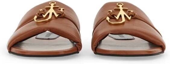 J.W.Anderson Sandalen Brown Slide Sandal in bruin