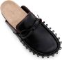 J.W.Anderson Slippers & Mules Black Bow Tie Leather Mules in zwart - Thumbnail 2