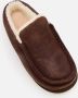 J.W.Anderson Slippers & Mules Brown Suede Mules With Cozy Fur Interior And Embos in bruin - Thumbnail 2