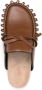 J.W.Anderson Slippers & Mules Chocolate Brown Bow-Detail Slippers in bruin - Thumbnail 2