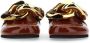 J.W.Anderson Slippers & Mules Glossy Leather Mules in bruin - Thumbnail 2