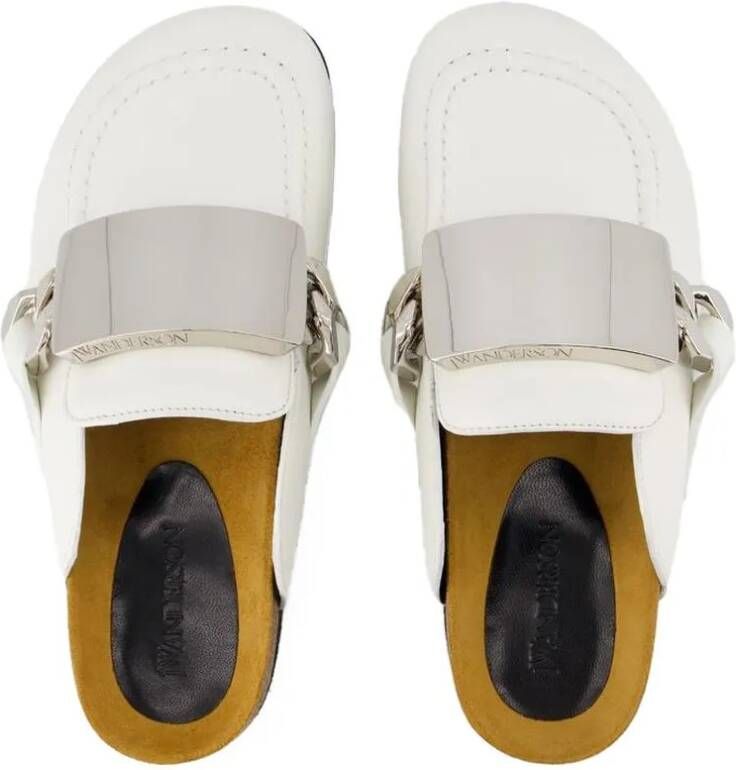 J.W.Anderson Slippers & Mules Gourmet Loafers J.W. Anderson White Leather in wit