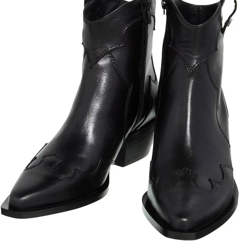 Karl Lagerfeld Boots & laarzen Kansas Short Zip Boot in zwart