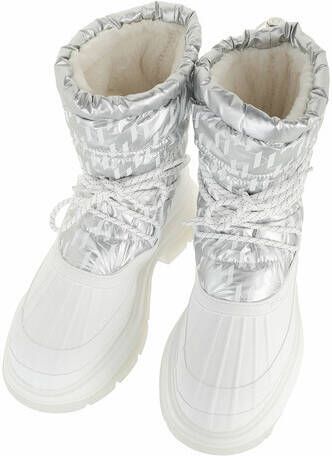 Karl Lagerfeld Boots & laarzen LUNA Monogram Ankle Boot in zilver