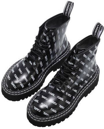 Karl Lagerfeld Boots & laarzen PATROL II Karl Repeat Logo Boot in zwart