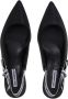Karl Lagerfeld Hoge hakken Sienna Ribbon Sling in zwart - Thumbnail 3