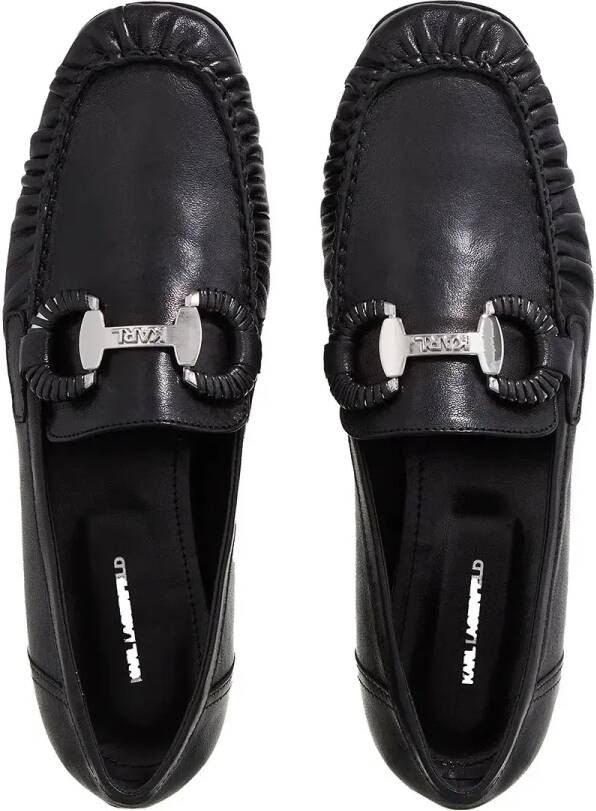 Karl Lagerfeld Loafers Eleia Brooch Loafer in zwart