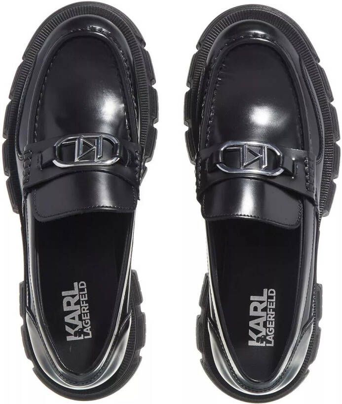 Karl Lagerfeld Loafers & ballerina schoenen Precinct Kl Bit Trim Loafer in zwart
