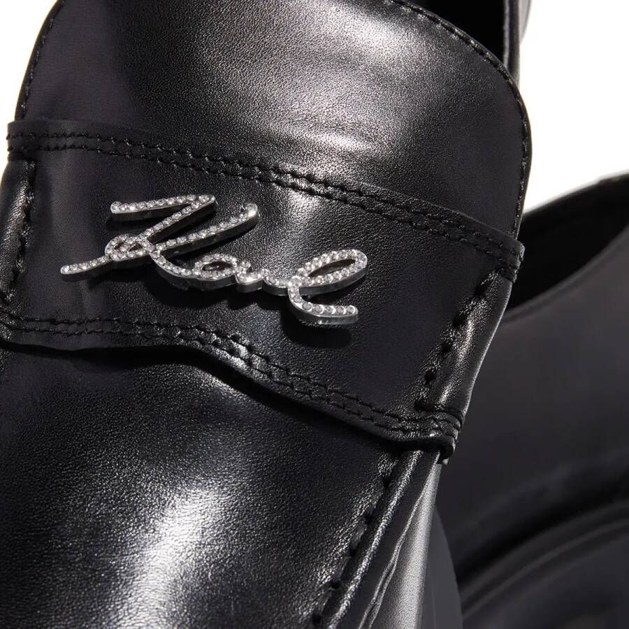 Karl Lagerfeld Loafers Macie Signia Rhinestone Loafer in zwart