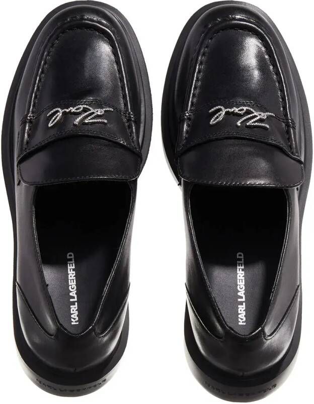 Karl Lagerfeld Loafers Macie Signia Rhinestone Loafer in zwart