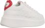 Karl Lagerfeld Low-Top Sneakers Anakapri Valentine Special in wit - Thumbnail 5