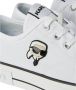 Karl Lagerfeld Low-Top Sneakers Kampus Max Nft Patch Lo Lace in wit - Thumbnail 9