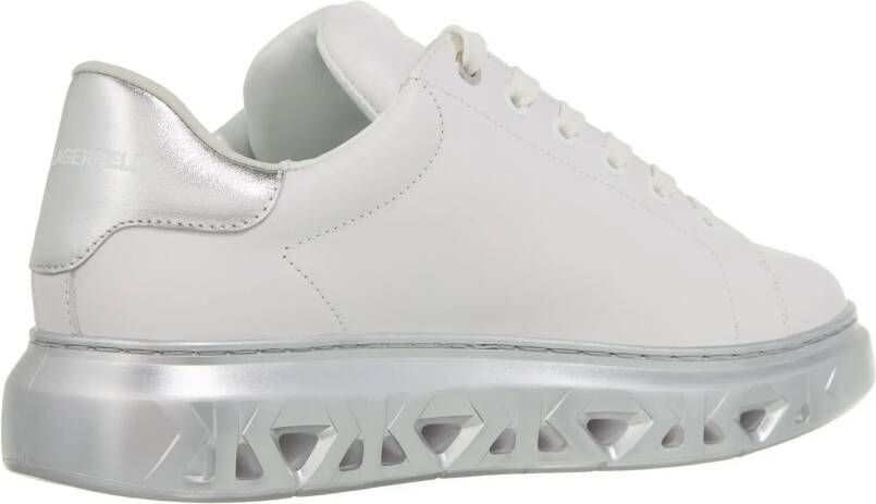 Karl Lagerfeld Low-Top Sneakers Kapri Kite Lo Lace Lthr in wit