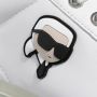 Karl Lagerfeld Low-Top Sneakers Kapri Kushion Karl Nft Lo Lace in wit - Thumbnail 5