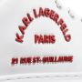 Karl Lagerfeld Low-Top Sneakers Kapri Maison Metalmesh Tab in rood - Thumbnail 6