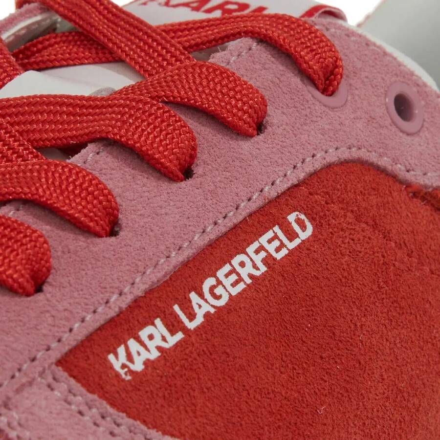 Karl Lagerfeld Low-Top Sneakers Kobo Iii Apron Front Lo in rood