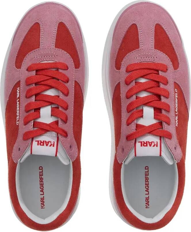 Karl Lagerfeld Low-Top Sneakers Kobo Iii Apron Front Lo in rood