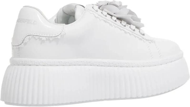 Karl Lagerfeld Low-Top Sneakers Kreeper Lo Signia Flora Trim in wit