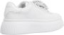 Karl Lagerfeld Low-Top Sneakers Kreeper Lo Signia Flora Trim in wit - Thumbnail 5