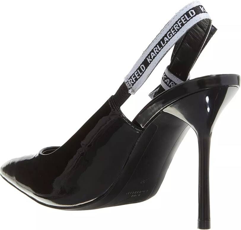 Karl Lagerfeld Pumps & high heels Sarabande Ribbon Sling in zwart