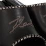 Karl Lagerfeld Sandalen met hak Astra Nova Whipstitch Slide in zwart - Thumbnail 6