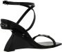 Karl Lagerfeld Sandalen met hak Waverly Ankle Strap Sandal in zwart - Thumbnail 5
