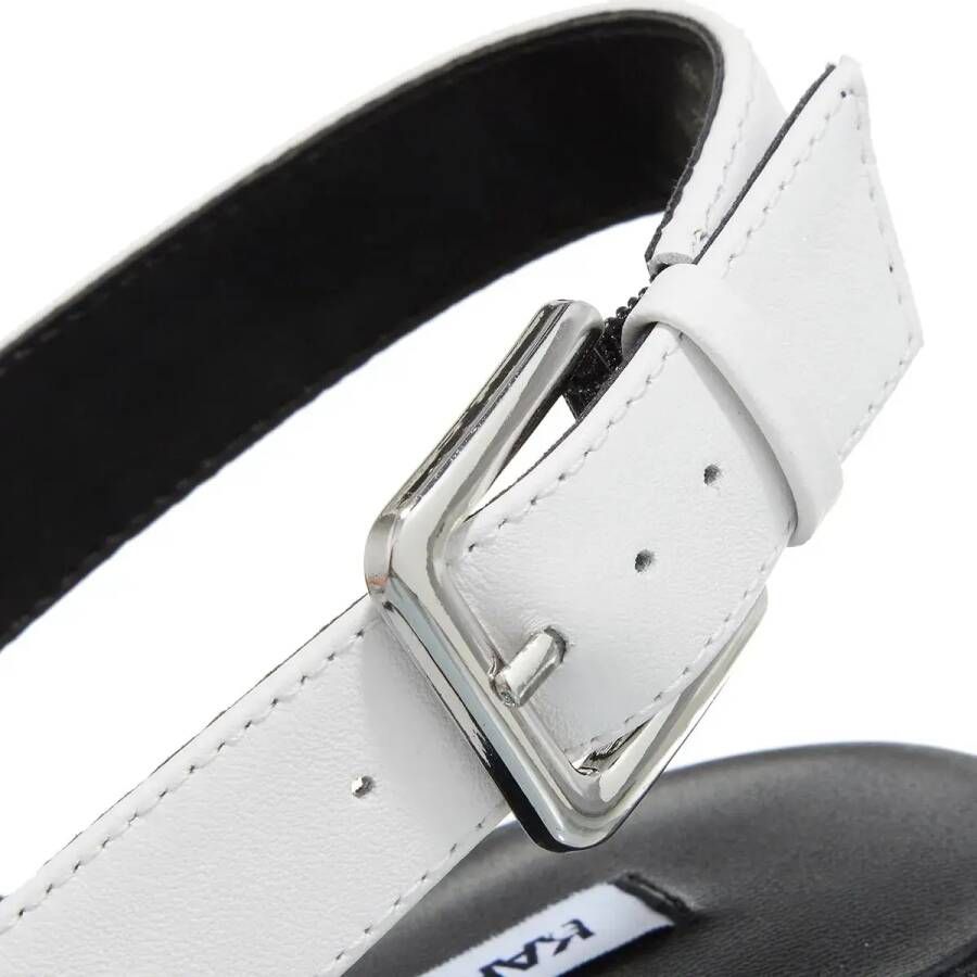 Karl Lagerfeld Sandalen met hak Wendy Kross Strap Sling in wit