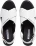 Karl Lagerfeld Sandalen met hak Wendy Kross Strap Sling in wit - Thumbnail 4