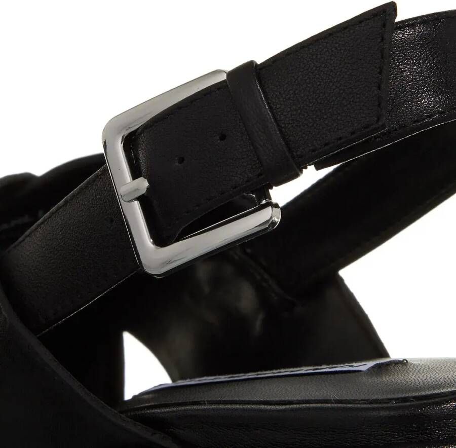 Karl Lagerfeld Sandalen met hak Wendy Kross Strap Sling in zwart