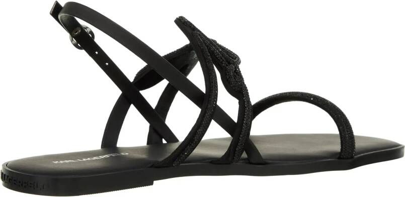 Karl Lagerfeld Slippers & Mules Olympia Karl Signia Slide in zwart