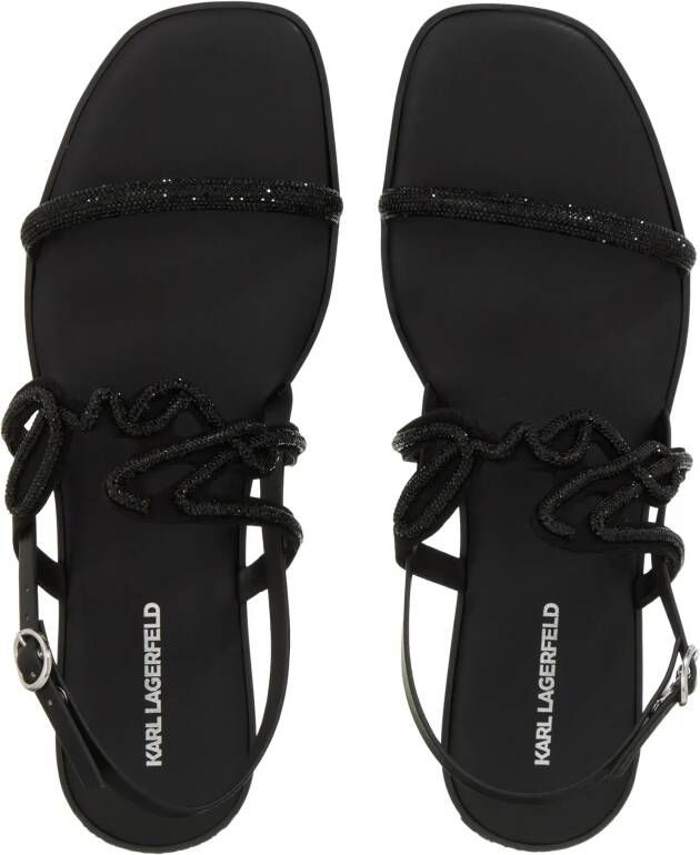 Karl Lagerfeld Slippers & Mules Olympia Karl Signia Slide in zwart