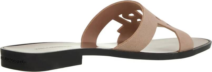 Karl Lagerfeld Slippers & Mules Skoot Ii Karl Cut-Out Sd in poeder roze
